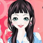 Bathroom Girl Make Up