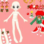 Christmas Girl Dress Up Dress Up