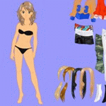 Show Girl Dress Up Dress Up