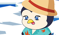 Baby penguin dressup